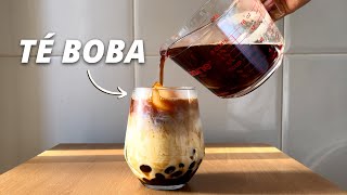 Té de Burbujas Bubble Tea Casero  Cocina con Coqui [upl. by Ninos]