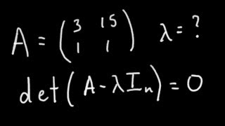 Eigenvalues of 2x2 Matrix Characteristic Polynomial Eigenstuff 34 Passing Linear Algebra [upl. by Ange]