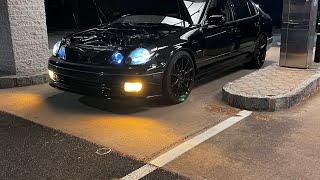 Taking my 2jz Turbo Gs300 to chilis  engine bay [upl. by Baynebridge318]