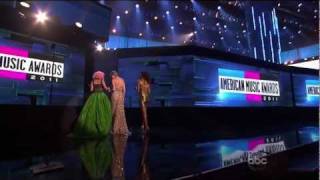 Nicki Minaj wins best hip hop album AMA Full Video Good Quality2011 [upl. by Pliner]