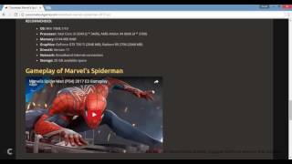 How to Download And Install Spiderman 2017 On PC [upl. by Harriot761]