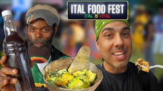 Jamaicas First ITAL FOOD FEST [upl. by Bluefarb]