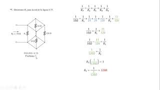 Conductancia y resistencia totales Problema 6 y 7 [upl. by Jeffrey]