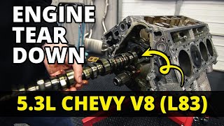 AFM DOD Delete Part 4  Complete Engine Teardown Disassembly 53L L83 62L L86 V8 Direct Injection [upl. by Sul]