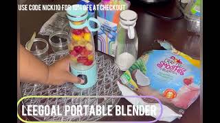 LeeGoal Portable Blender [upl. by Yrtsed]