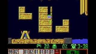 Lemmings  Taxing Level 9 Solution [upl. by Adnovay495]