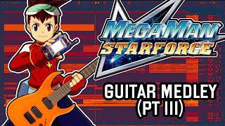 Megaman Starforce  Guitar Medley Part III [upl. by Namilus]