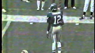 2nd down punt EaglesRedskins 1986 [upl. by Angie942]