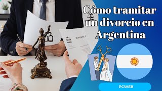 Cómo tramitar un divorcio en Argentina pasos clave para una separación legal [upl. by Ecirtnas372]