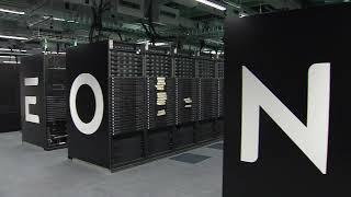 La “sala macchine” del supercomputer Leonardo al Big Data Technopole di Bologna [upl. by Llamaj211]