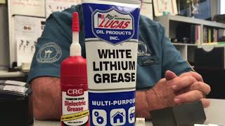 White Lithium Grease vs Dielectric Grease [upl. by Silden44]