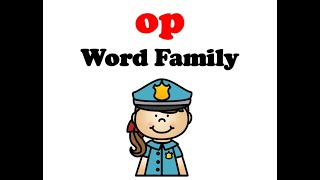 Op Family Word List [upl. by Karyl182]