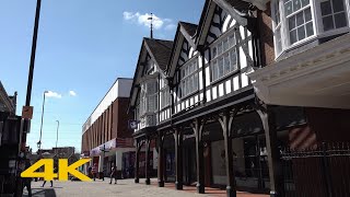 Wellingborough Walk Town Centre【4K】 [upl. by Atidnan]