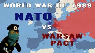 World War III 1989 NATO vs Warsaw Pact [upl. by Leiuqese]