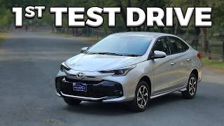 Test Drive of Toyota Yaris Facelift  PakWheels [upl. by Craner]