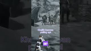 When the Khajiit caravan pulls up you know youre dead shorts vtuber [upl. by Yokum353]