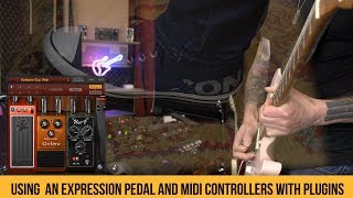 How to setup an expression pedal or midi controller with Amplitube and Bias FX [upl. by Nnylirret]