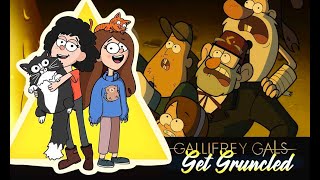 REACTION GRAVITY FALLS 1x18 Gallifrey Gals Get Gruncled s1Ep18 Land Before Swine [upl. by Orva956]