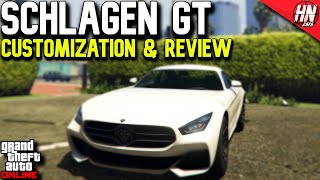 Benefactor Schlagen GT Customization amp Review  GTA Online [upl. by Yentruoc2]