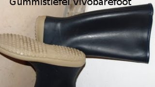 Gummistiefel vivobarefoot Barfußschuhe [upl. by Zeph]