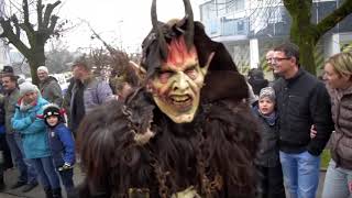 Krampuslauf Lassendorf 2018 11112018  Kompletter Perchtenlauf [upl. by Artemis]