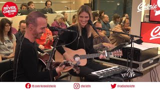 Calogero nous chante en exclusivité « Le hall des départs » avec Marie Poulain sur Chérie FM [upl. by Lerud93]