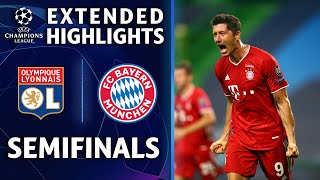 Lyon vs Bayern Munich  Champions League semifinal highlights  UCL on CBS Sports [upl. by Barnum]