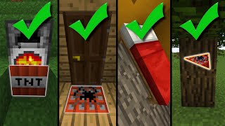 5 SECRET TNT Traps To Build In Minecraft [upl. by Yi]