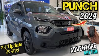 Tata Punch Adventure Rhythm 2024 Model Review ✅ Tata Punch Most Value For Money Model [upl. by Marsh652]