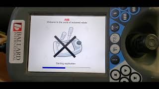 ABB IRC5 Controller  How to Change the Language on Flexpendant [upl. by Anaytat]