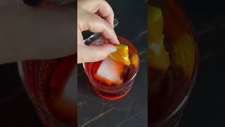 SICILIANI CREATIVI  Cocktail come fare il Negroni  Negroni cocktail italian recipe shorts [upl. by Parthen]