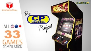 The CAPCOM Play System Project  All 33 CPS1 Games  Every Game USEUJP [upl. by Eelano]