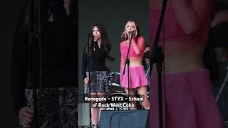 Renegade  STYX  School of Rock West Cobb schoolofrock [upl. by Errick]