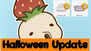 Halloween Update Boba Story Game Ghost Lid Bat Lid amp All New Boba Ingredients [upl. by Sanderson102]