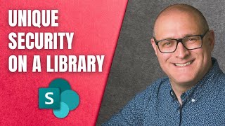 How to set unique security on a document library in SharePoint Online [upl. by Lejna]