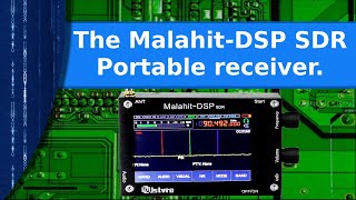 Ham Radio  The Malahit DSP portable SDR receiver [upl. by Ardnekat]