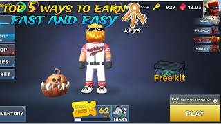 top 5 ways to earn keys fast and easily🗿  kuboom 3d  tips and tricks kuboom кубум [upl. by Adnoval]