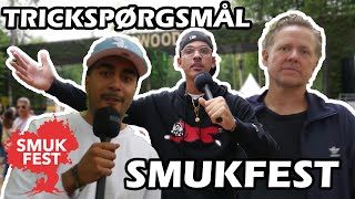 TRICKSPØRGSMÅL MED KENDTE SMUKFEST [upl. by Sheedy]