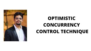 169 optimistic concurrency control technique [upl. by Triny]