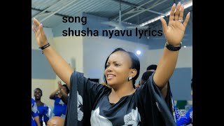 CHRISTINA SHUSHO SHUSHA NYAVU LYRICS VIDEO [upl. by Aspa]