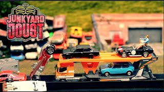 Season 3 Begins Dragsters and Car Carrier  Junkyard Joust Q1 [upl. by Randell]