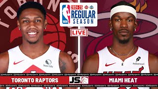 Toronto Raptors Vs Miami Heat  NBA LIVE TODAY 2024 FULL GAME SCOREBOARD [upl. by Winfield]