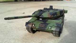 Henglong Leopard 2A6 116 Clark Electric TK22 Test2 [upl. by Blas628]