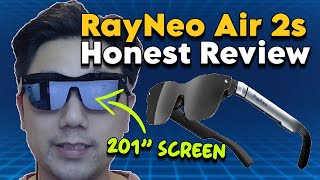 201quot Screen XR Glasses RayNeo Air 2s Honest Review RayNeo XRglasses ARglasses [upl. by Grados]