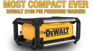 DeWalt Compact Pressure Washer  DWPW2100 Review [upl. by Pulchia]