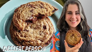 Claire Saffitz Makes CHOCOLATE CHIP COOKIES  Dessert Person [upl. by Timmy]