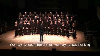 Holst arr Ayres I Vow To Thee My Country  Reading Phoenix Choir [upl. by Giardap]