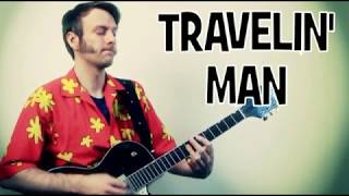 Ricky Nelson Travelin Man Guitar Chords Lesson amp Tab Tutorial [upl. by Aihsilef788]