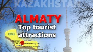 Top tourist attractions in Almaty [upl. by Bartram]