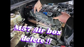 Range Rover Classic M57 air box delete [upl. by Sutsugua]